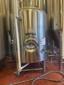 2012 HGM Food Machinery Co Model HGMPCG40B-OJ 40 HL Stainless Steel Bright Tank, Glycol Jacket, Dish