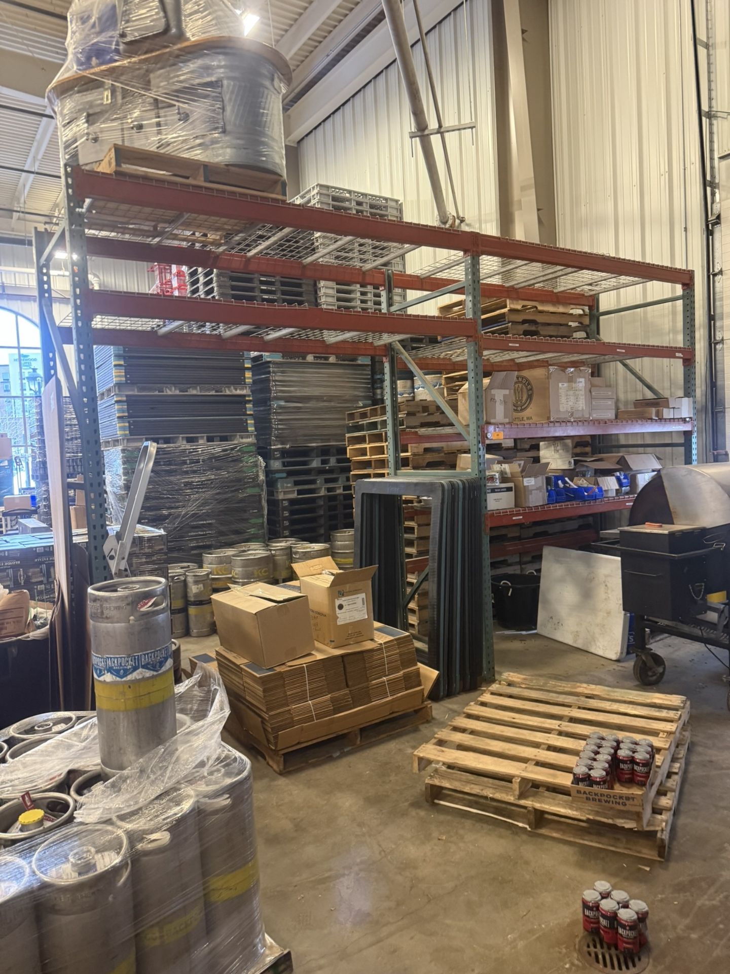 Pallet Racking- 2 Sections- Each Section Approx 103