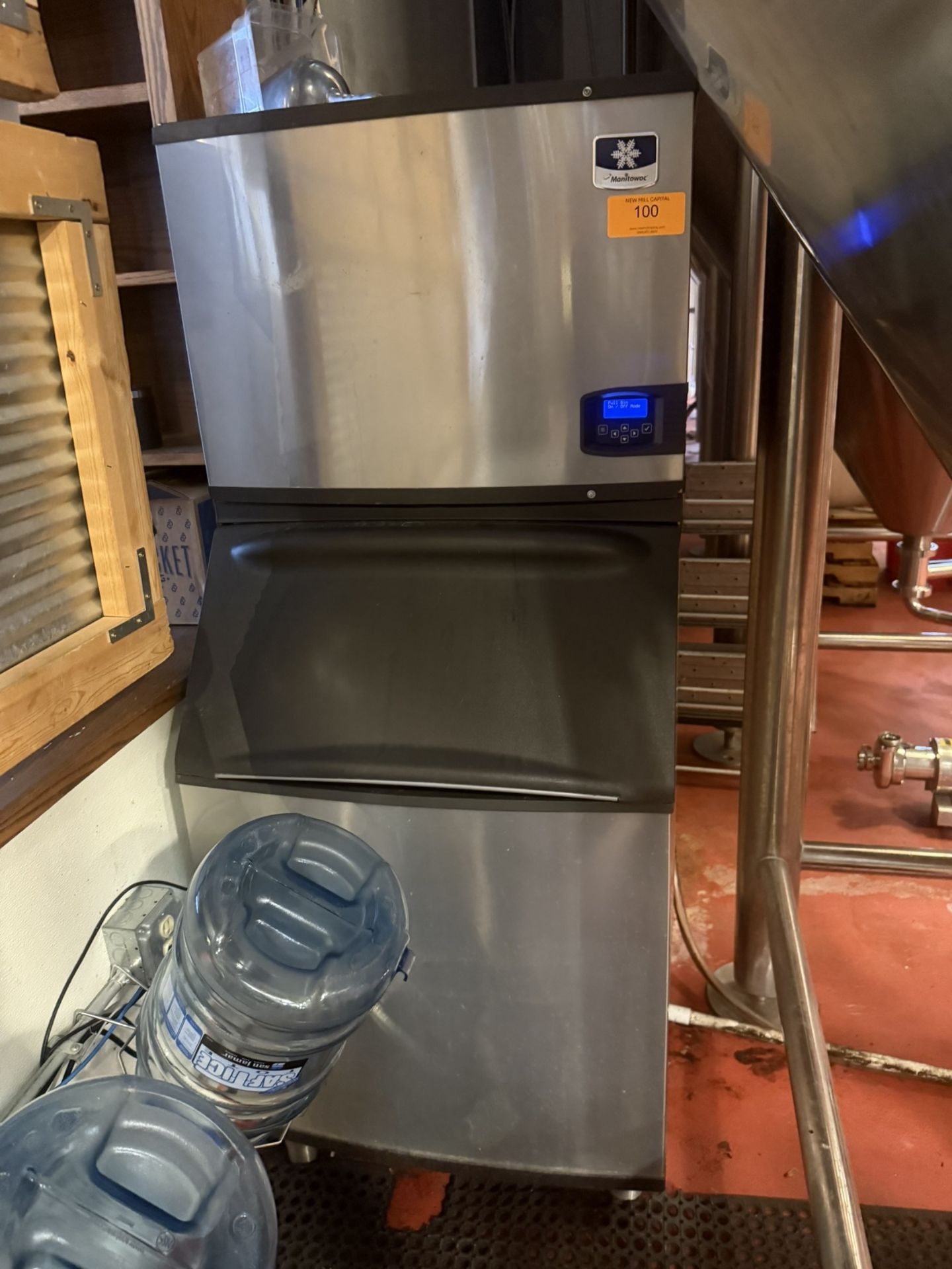 Manitowoc Food Service Group Model ID0452A-161D Ice Maker with Storage ...