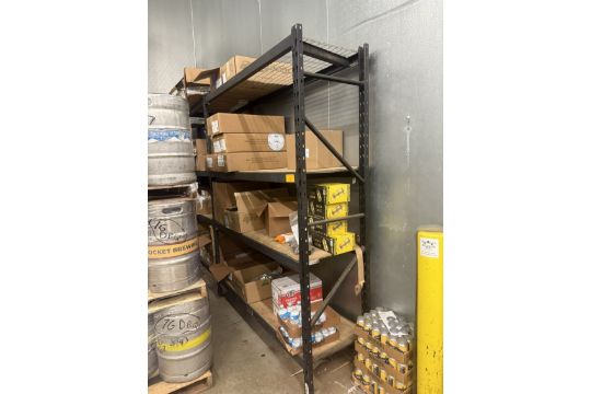 4-Tier Metal Industrial Storage Rack- 1 Sections- Approx 175