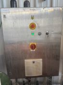 2012 BrauKon Stainless Steel Whirlpool System Electrical Enclosure, Controlled Whirlpool, Hot and