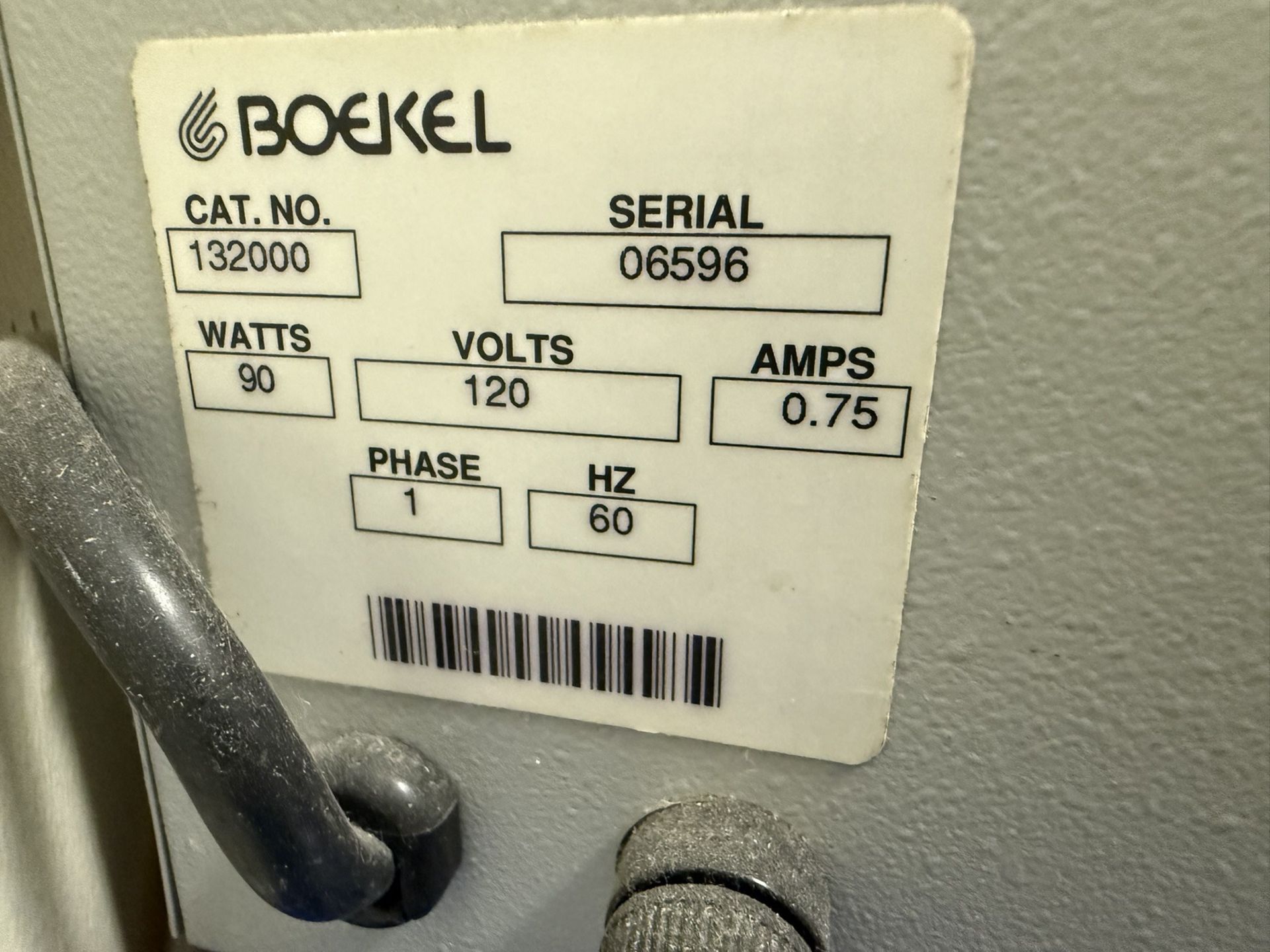 Boekel Model 132000 Analog Incubator, 120 V, S#06596