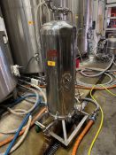 Stainless Steel Filter on Casters (Approx. 18" Diameter and 6'6" O.H.)