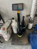 Digital Platform Scale with 660 LB Capacity (Approx. 16" x 20")