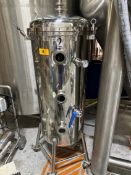 Stainless Steel Dry Hop Cannon on Casters (Approx. 2' Diameter 6'6" O.H.)