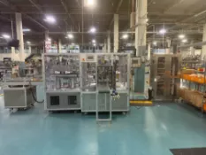 2023 Woojung Tech Model DESIGNFIL-3R-2-3M Rotary Design Filling Machine, Includes Qty 5- 50 Liter