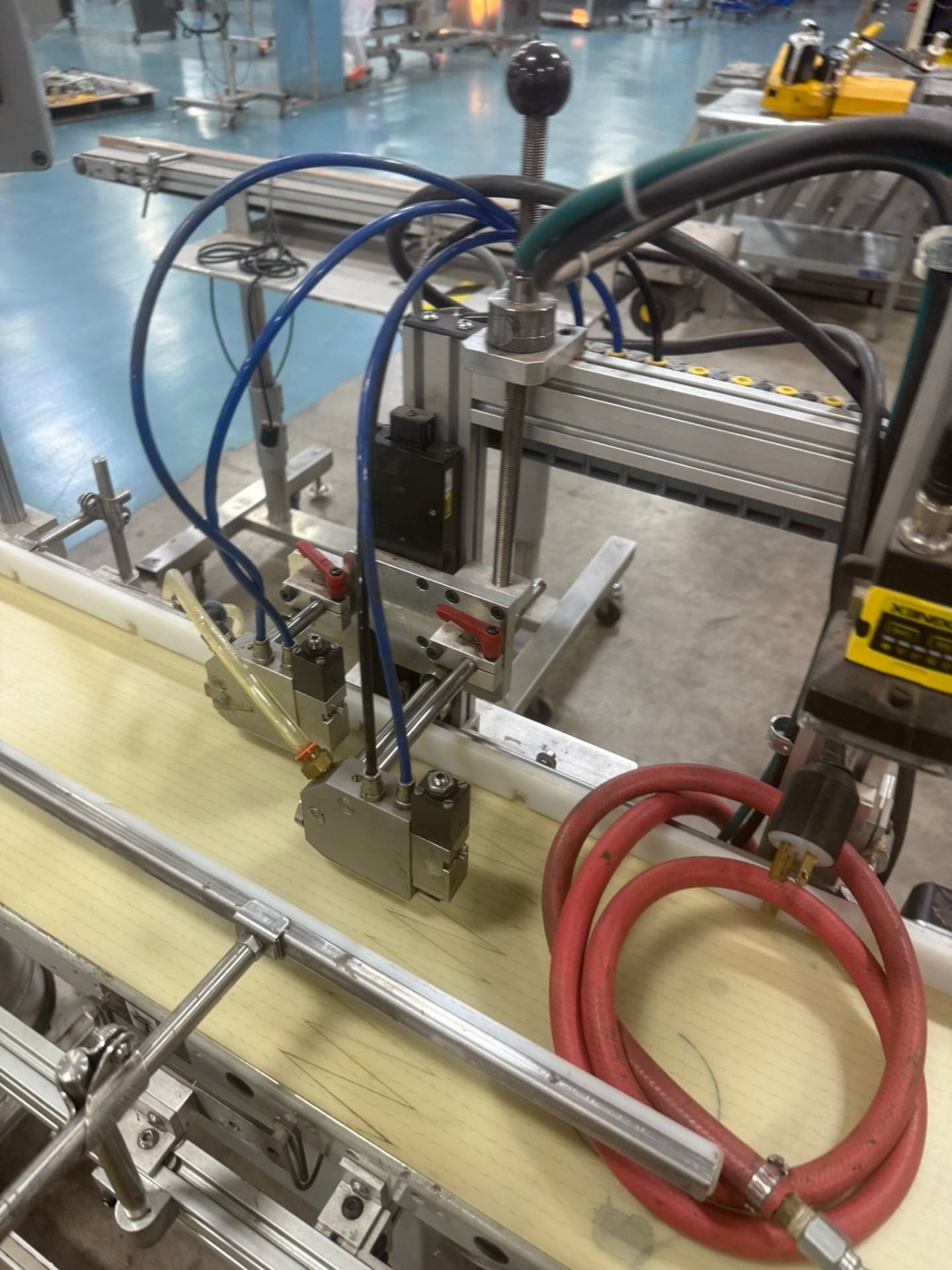 Mana Compact Assembly Conveyor with Glue System, Overall Dims Approx 70 ...