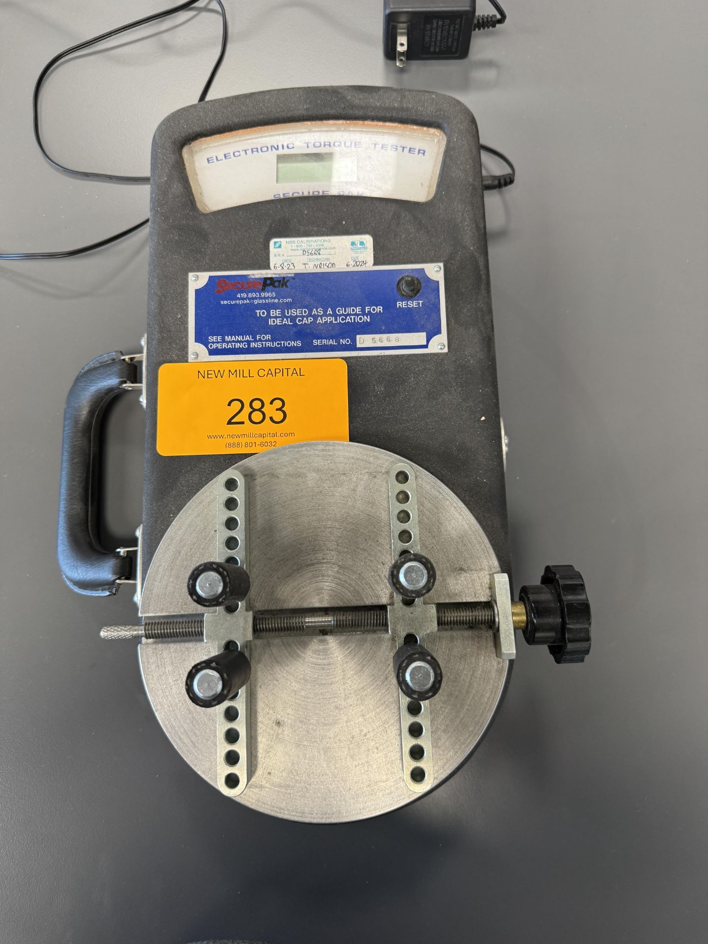Secure Pak Electronic Torque Tester S#D5668