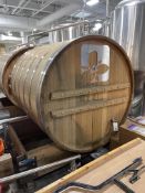 Foeder Crafters of America Oak Foeder Barrels, 20 BBL w/Glycol Cooling Plates & (2) All Wood Storage