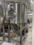 BREW TECH 10BBL Jacketed Fermenting Tank 56 1/2"W x 107"H