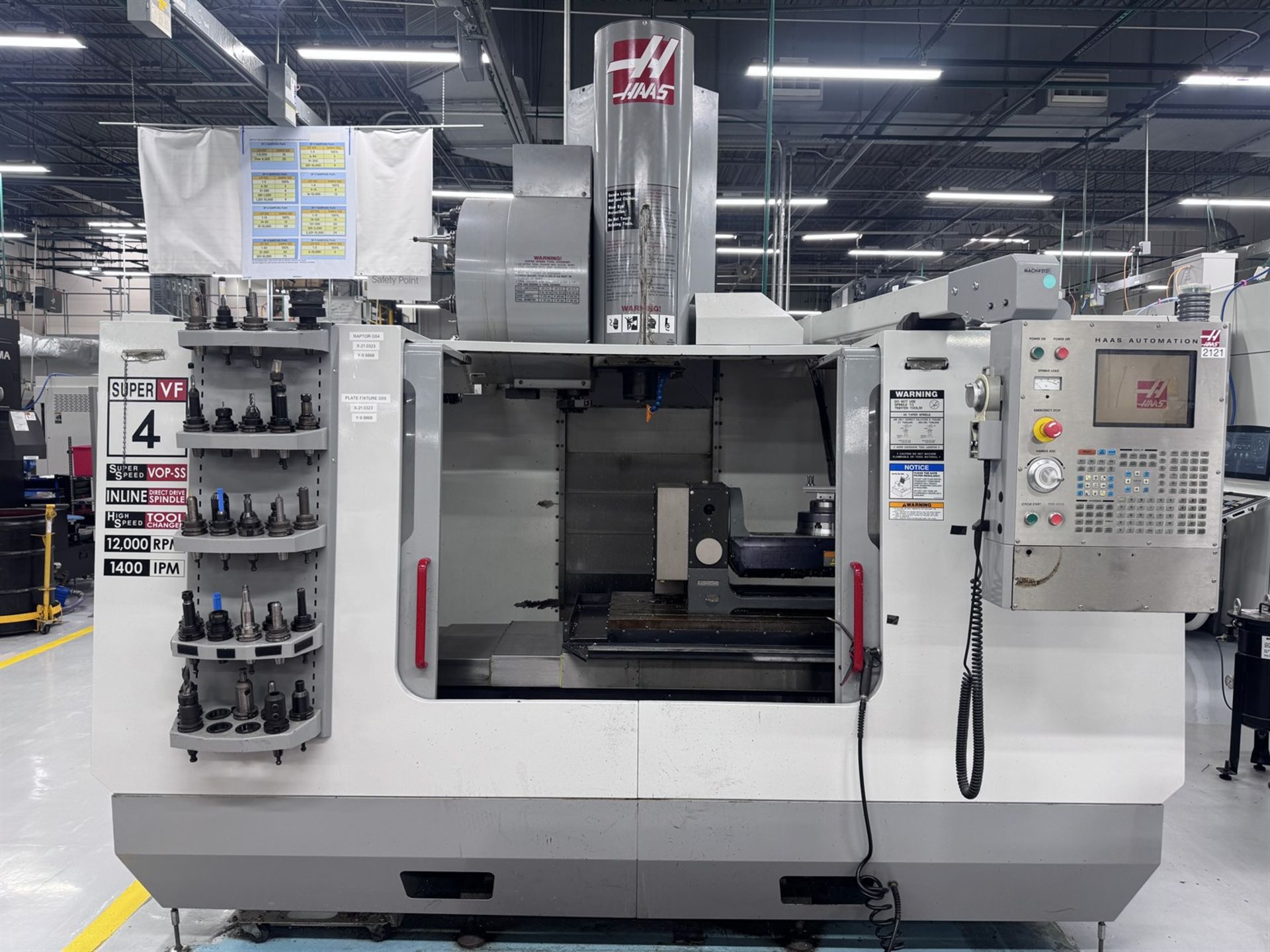 2005 HAAS VF-4SS 5-Axis Vertical Machining Center, s/n 40061, w/ Haas CNC Control, 18" x 52"