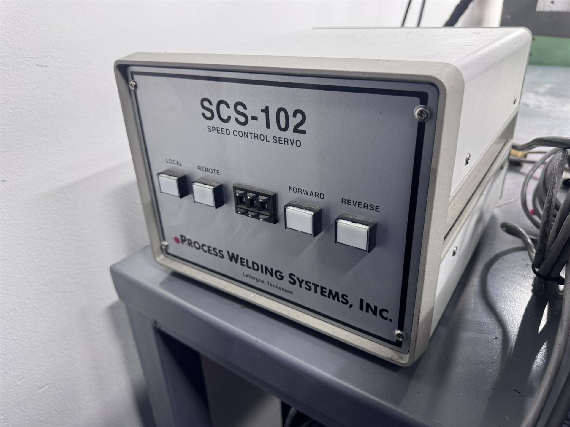 2015 PROCESS WELDING SYSTEMS PWL-186 Welding Lathe, s/n na, w/ DT-100 Weld Programmer, SCS-102 Speed - Image 10 of 14