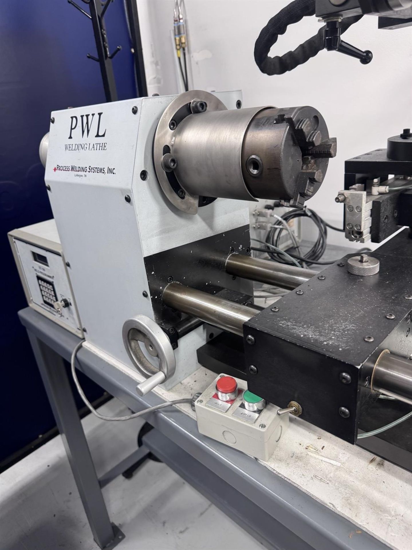 2015 PROCESS WELDING SYSTEMS PWL-186 Welding Lathe, s/n na, w/ DT-100 Weld Programmer, SCS-102 Speed - Image 4 of 14
