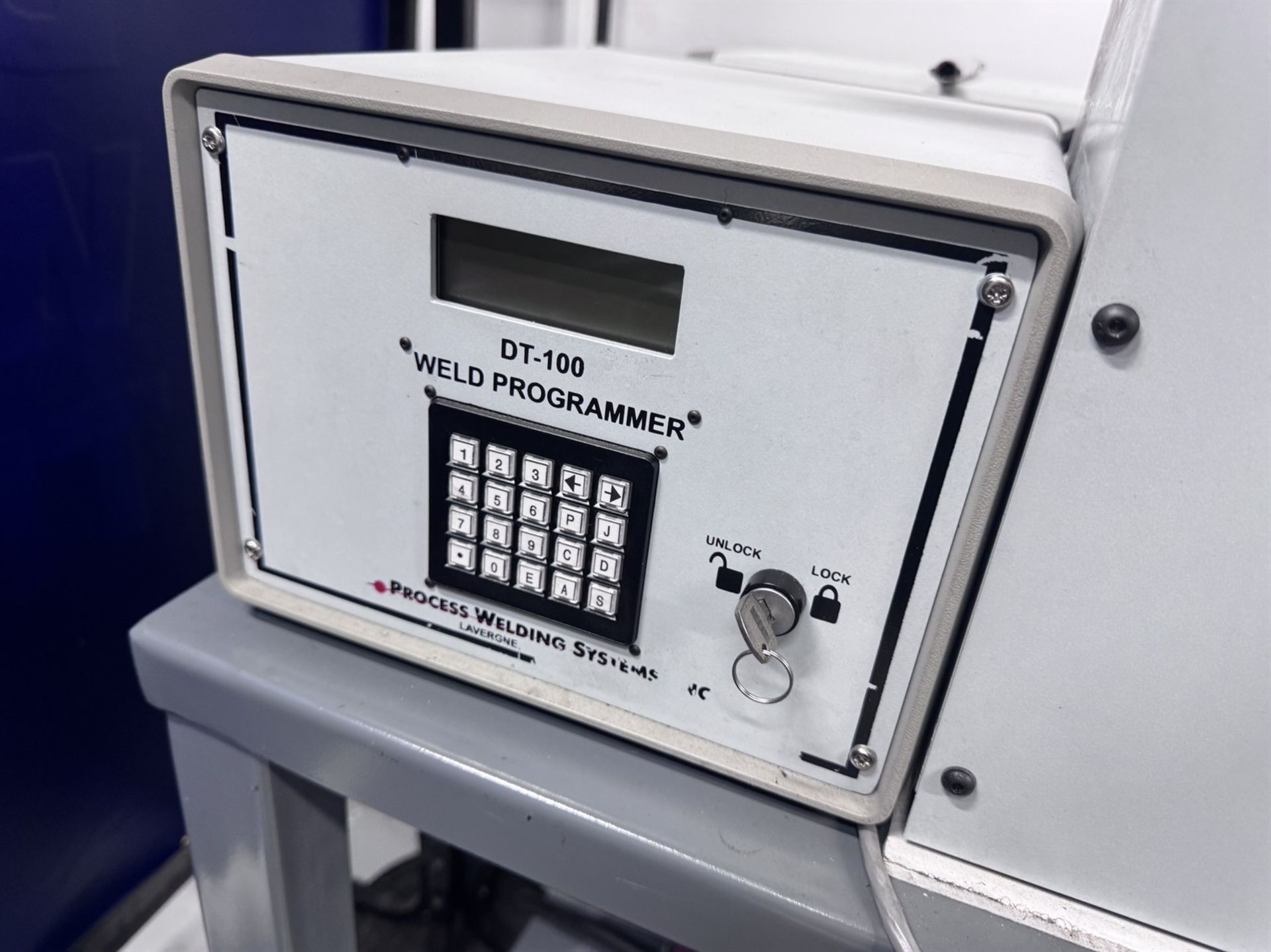 2015 PROCESS WELDING SYSTEMS PWL-186 Welding Lathe, s/n na, w/ DT-100 Weld Programmer, SCS-102 Speed - Image 7 of 14