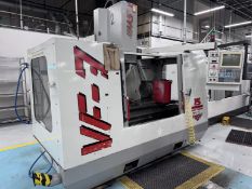 HAAS VF-3 4-Axis Vertical Machining Center, s/n 9127, w/ Haas Control, 18" x 48" Table, 3500 lb.