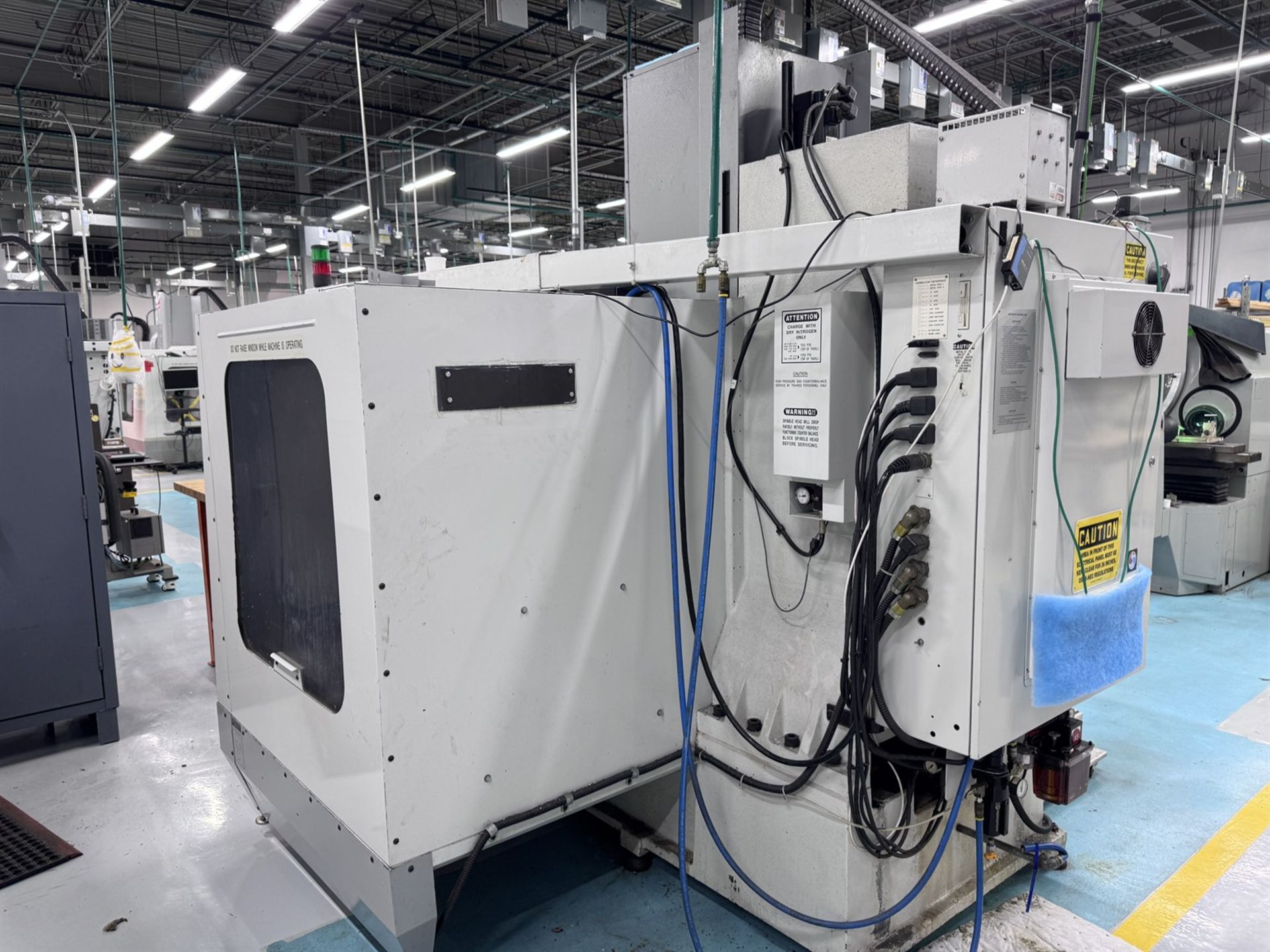 HAAS VF-3 4-Axis Vertical Machining Center, s/n 9127, w/ Haas Control, 18" x 48" Table, 3500 lb. - Image 7 of 8