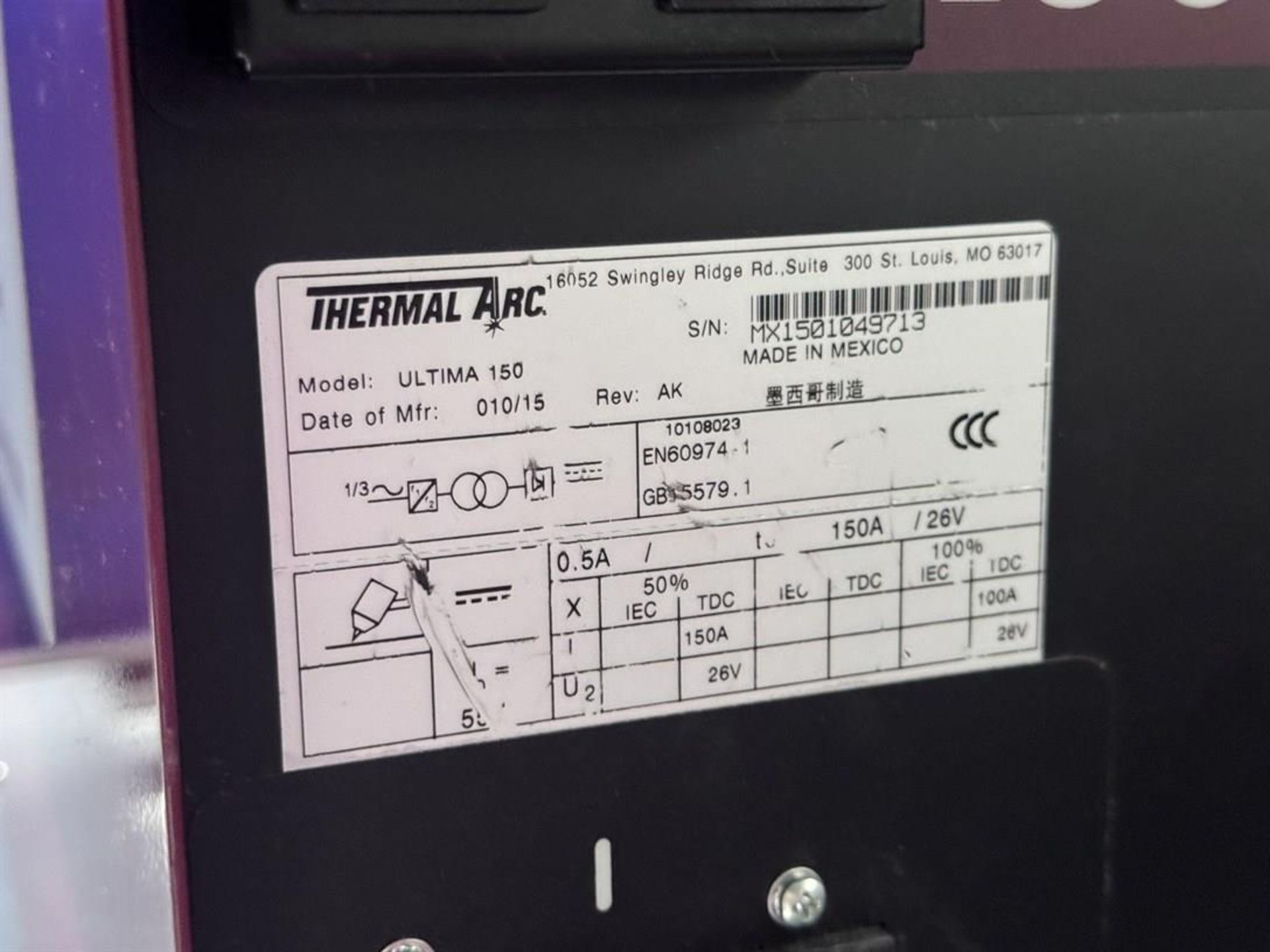 2015 PROCESS WELDING SYSTEMS PWL-186 Welding Lathe, s/n na, w/ DT-100 Weld Programmer, SCS-102 Speed - Image 14 of 14