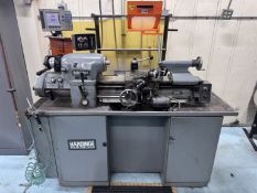 HARDINGE HLV-H High Precision Tool Room Lathe, s/n 14039-T, w/ Collet Nose, Aloris Quick Change Tool