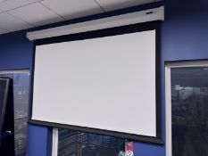 Da-LITE 84" Drop Down Projection Screen