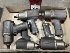 Lot Comprising (3) INGERSOL RAND 1/2" Pneumatic Impacts, (1) INGERSOL RAND 3/8" Pneumatic Impact