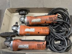 Lot Comprising (3) WSG7-115PT 4-1/2" Grinders