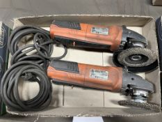 Lot Comprising (2) FEIN CG10-115PDE 4-1/2" Grinders