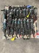 Lot Comprising Angle Grinders For Spare Parts ( Non Working)