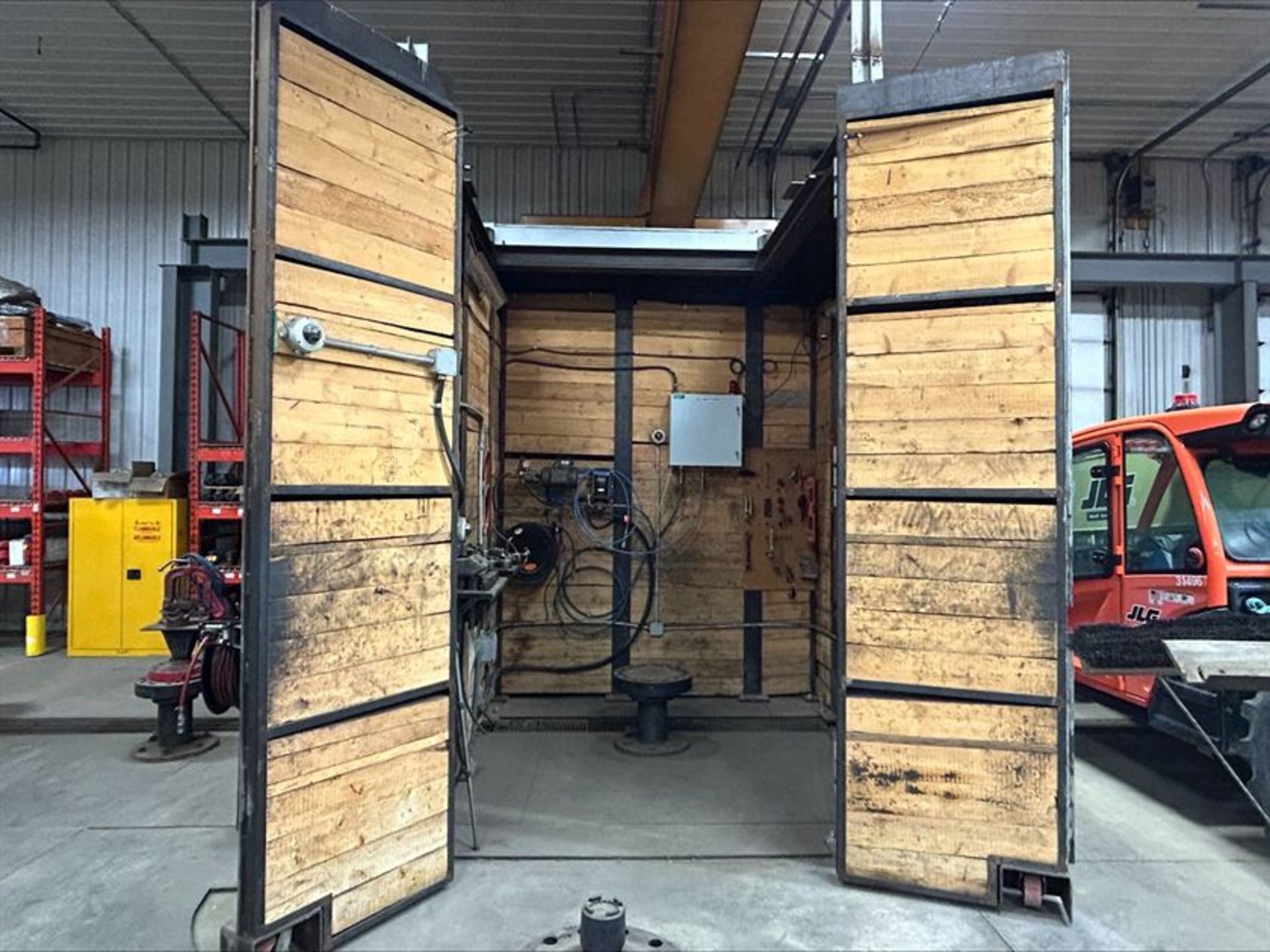 Test Ride Booth Test Booth for Testing Motors, Pumps, etc. Heavily Reinforced, Full ...