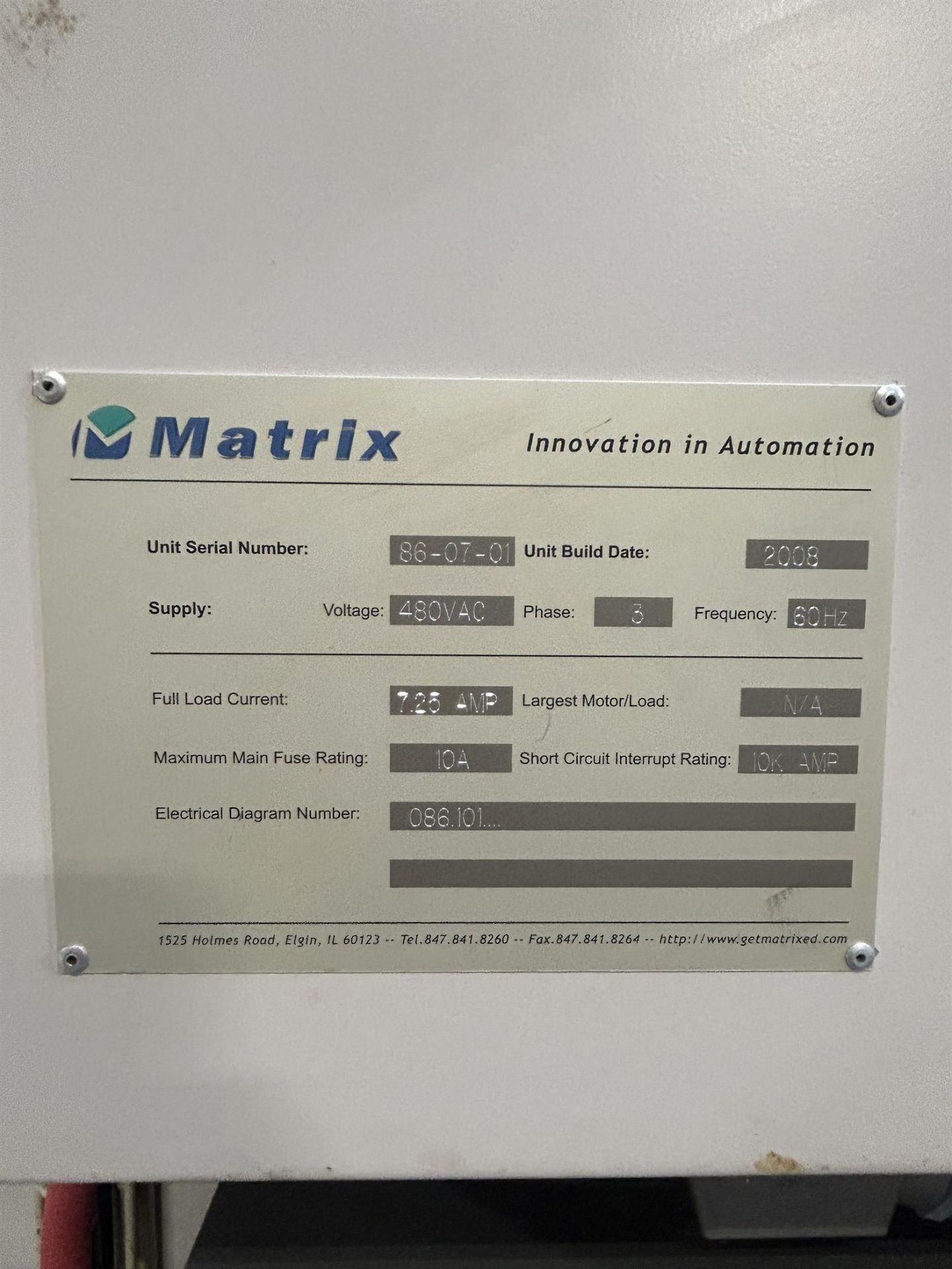 Matrix Loader 2008 STUDER S12 CNC Cylindrical OD Grinder, s/n 006.0034, w/ Matrix ...