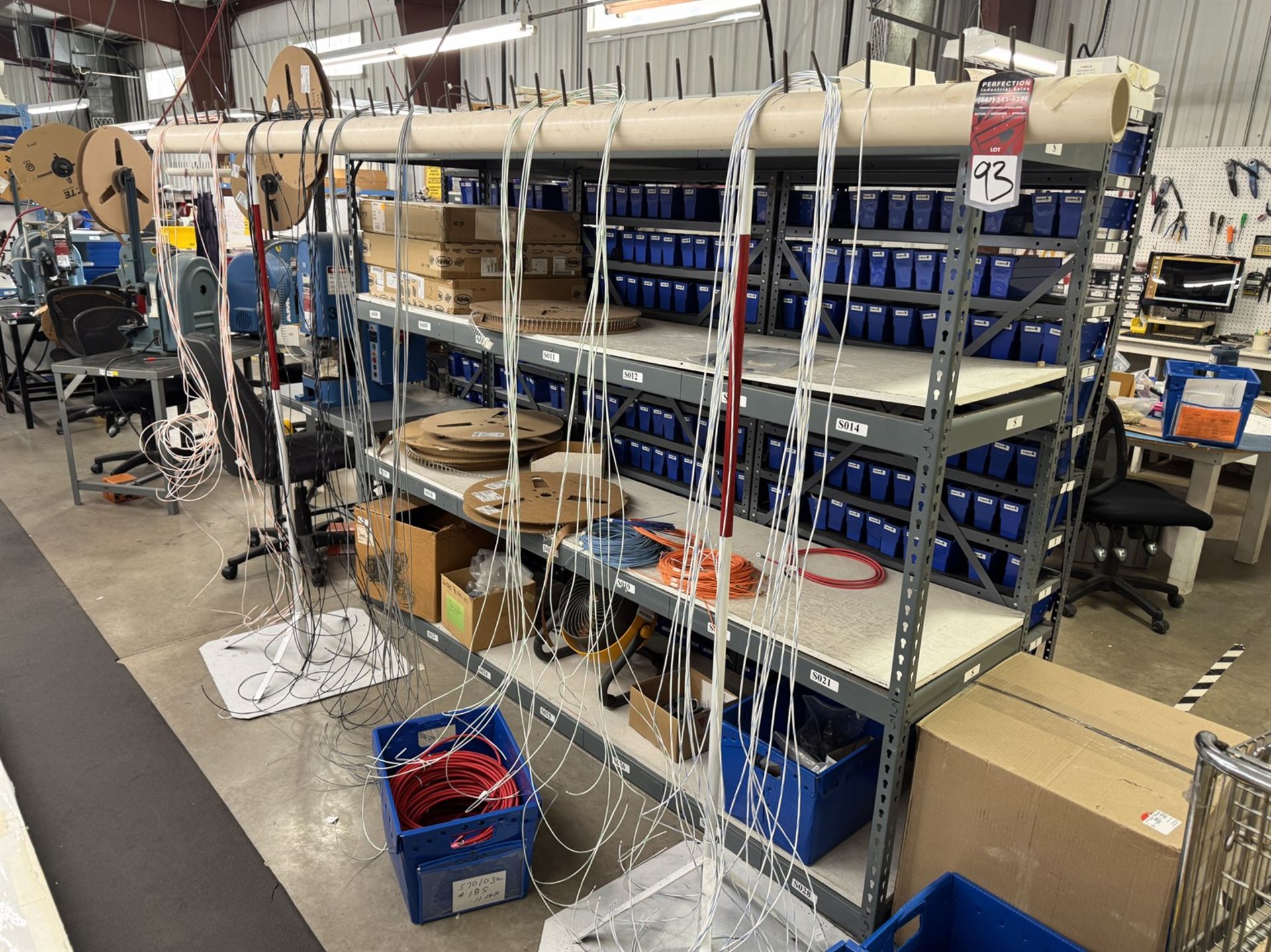 Wire Rack Setup Lot of (4) Wire Setup Racks
