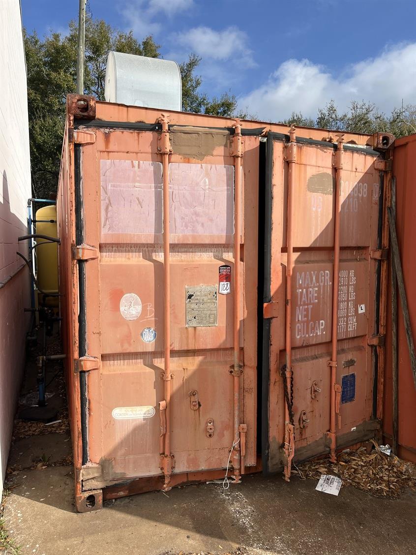 Shipping Container 20' x 8' x 8'-6"(Contents Not Included)
