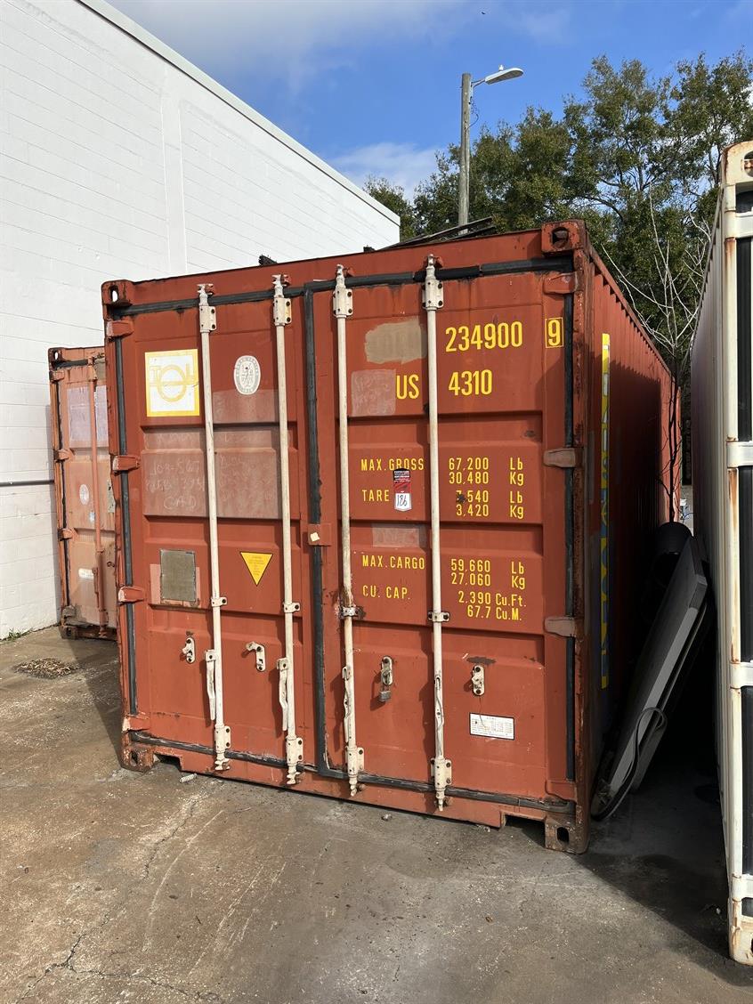 Shipping Container 40' x 8' x 8'-6"