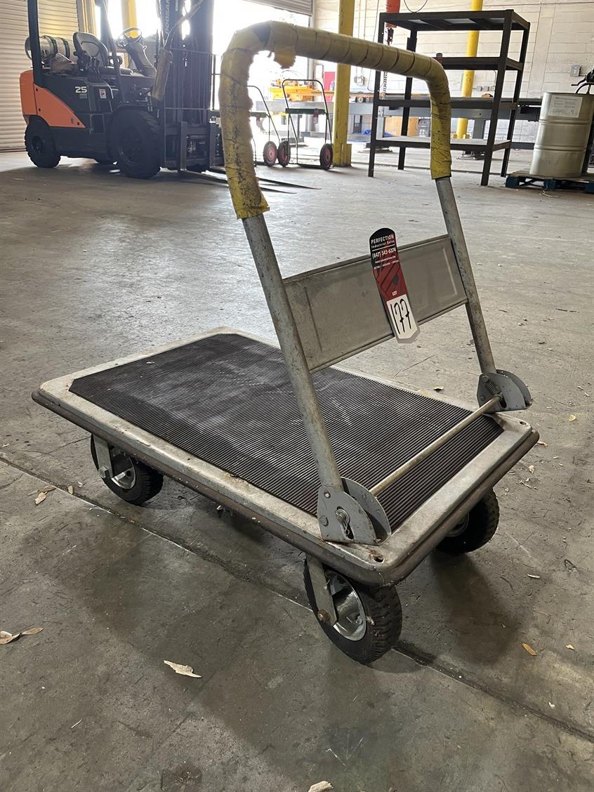 Unknown Make Material Cart (Tires are Flat)