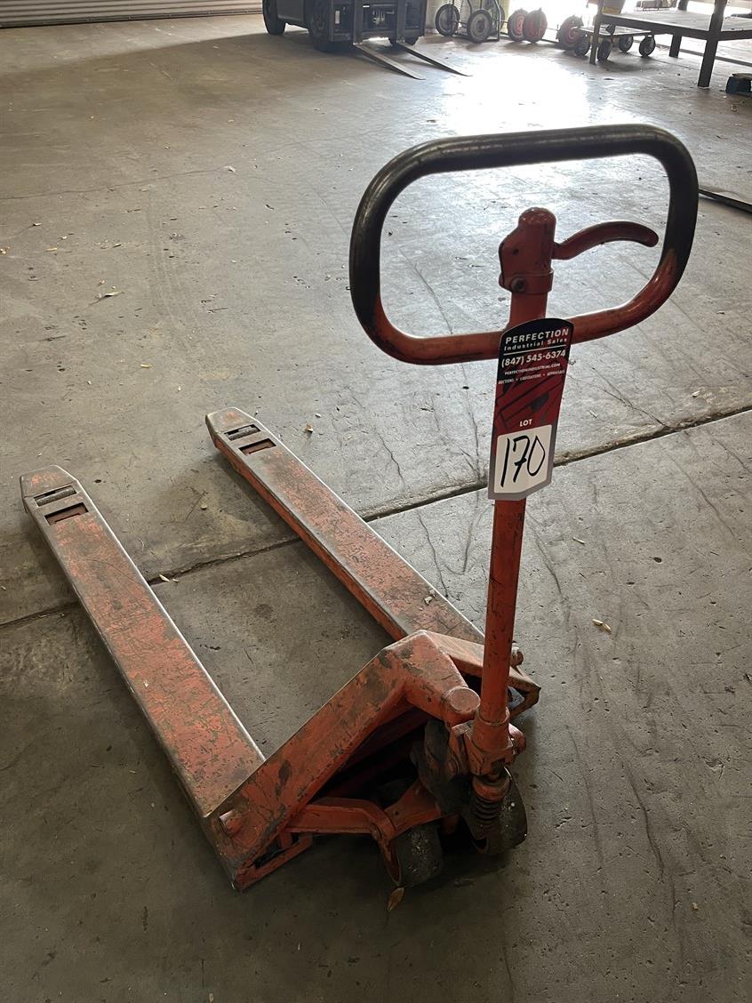 JET PT-2748J Pallet Truck, s/n 91106861, 5000 lb. Capacity