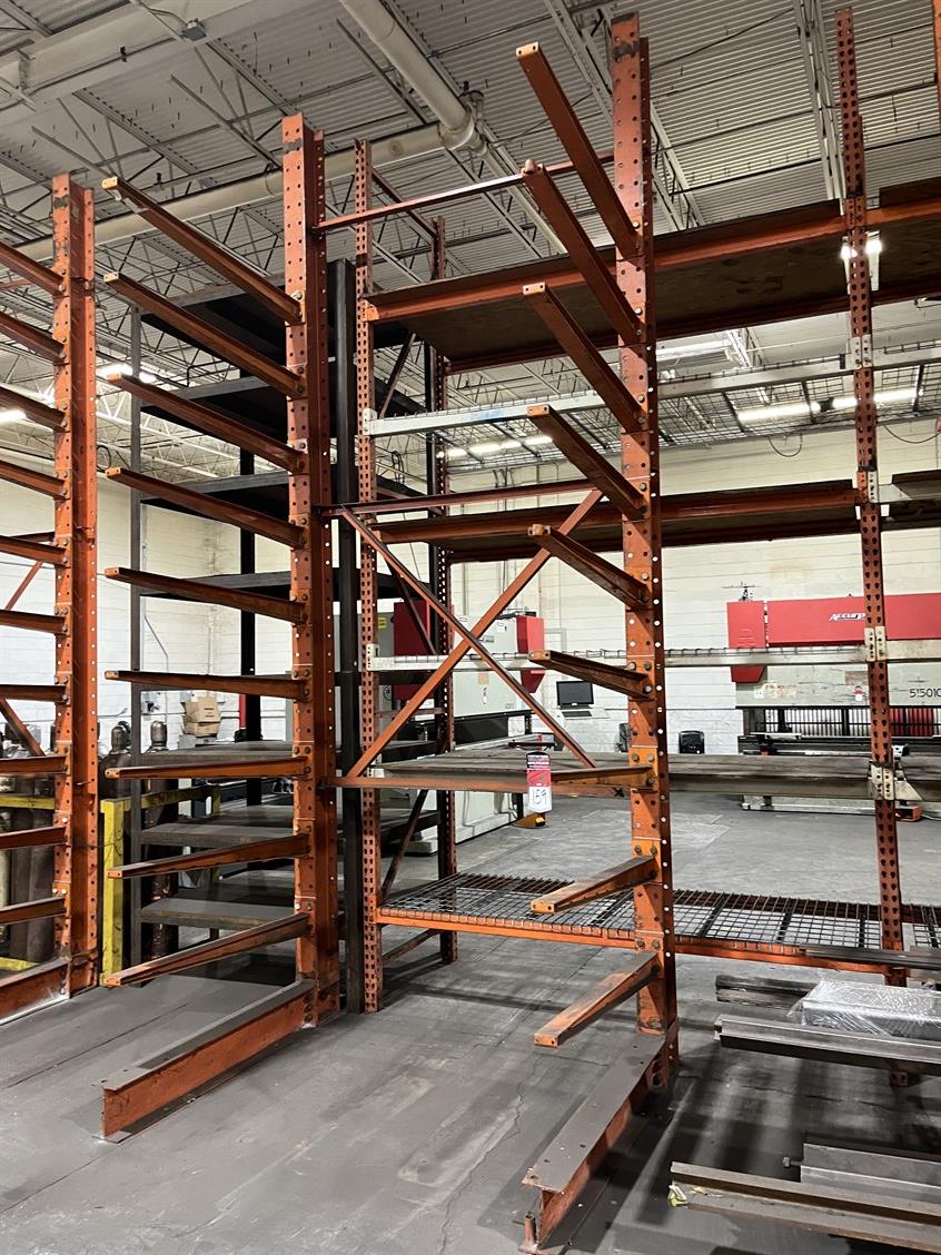 Cantilever Rack, 6'-6" x 5'-2" x 16'-1"