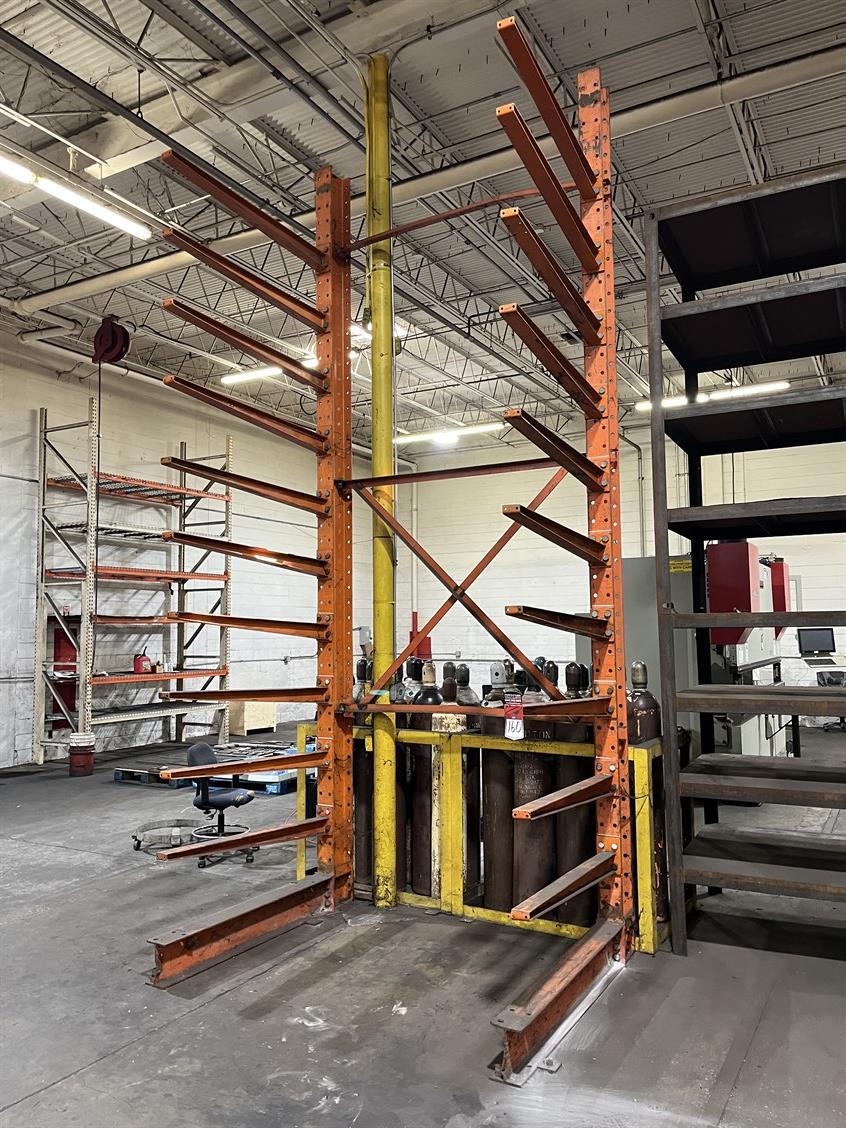 Cantilever Rack, 6'-6" x 5'-2" x 16'-1"