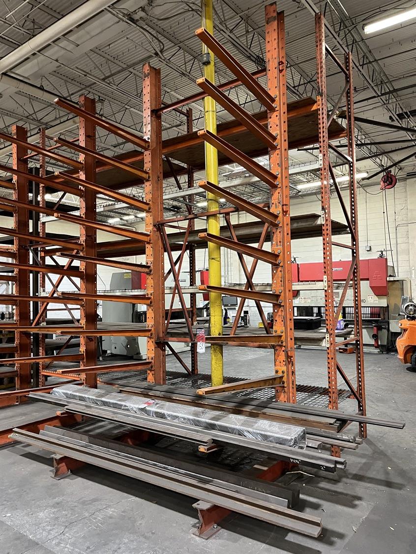 Cantilever Rack , 6'-6" x 5'-2" x 16'-1" (Contents Not Included)