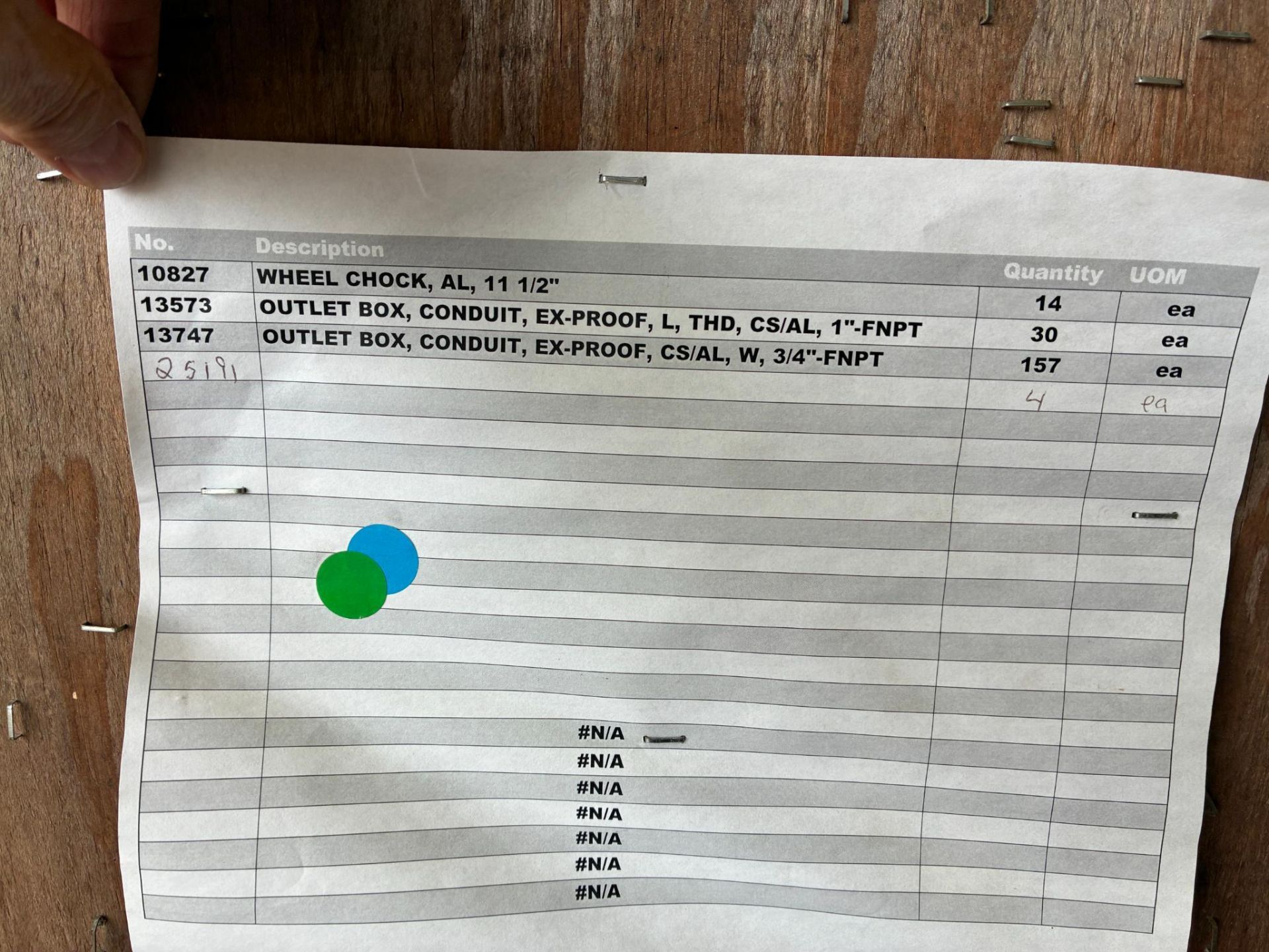 Surplus Inventory List SURPLUS INVENTORY USED IN THE CRYOGENICS TANK MANUFACTURING INDUSTRY ...