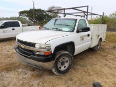 Chevrolet 2500 Silverado Service Truck, VIN 1GBHC24U51E212498, 300 HP, 6.0 8-Cylinder Gas Engine, 14