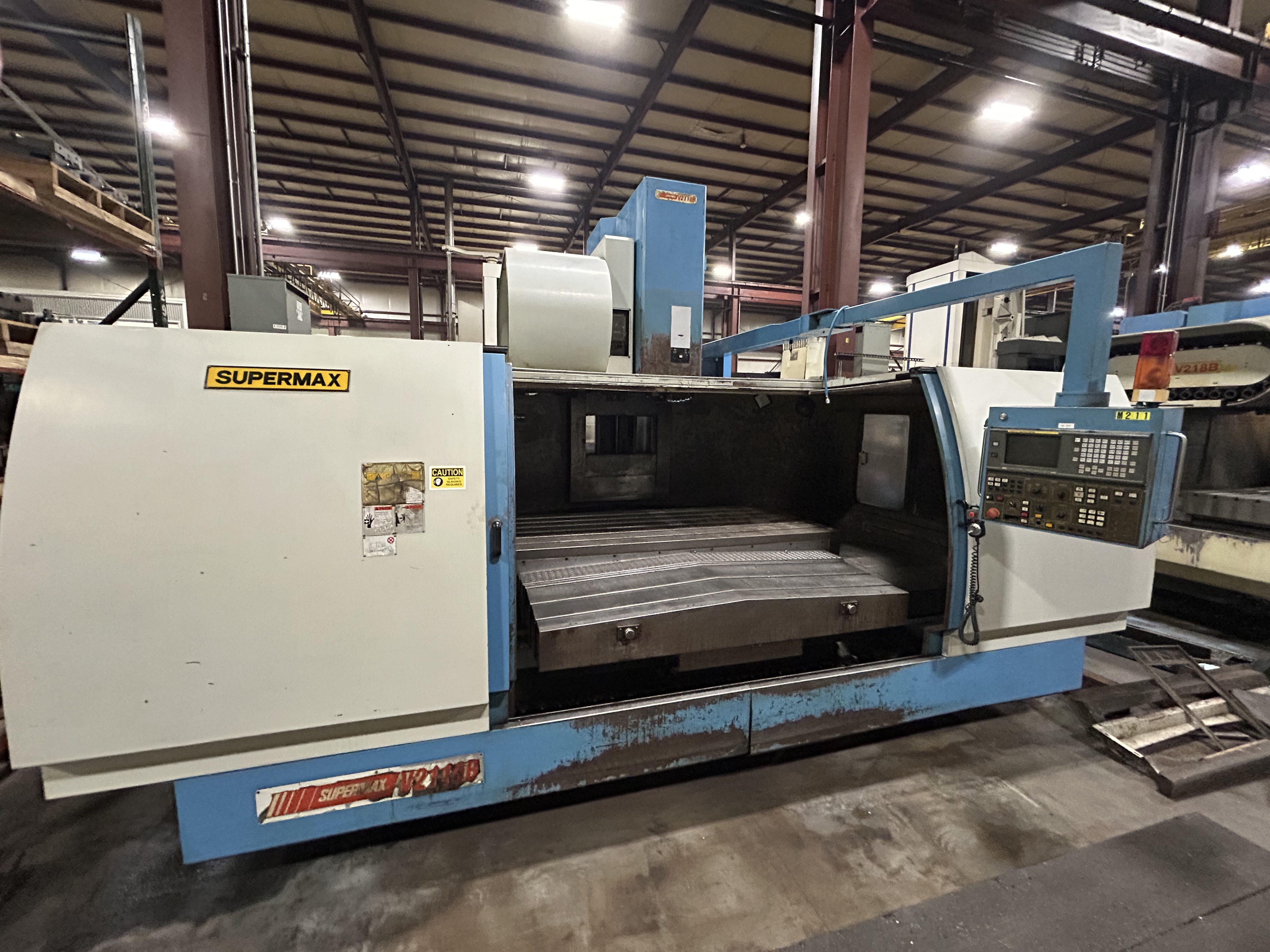 YCM Supermax V2110B CNC Vertical Machining Center, SN 811003