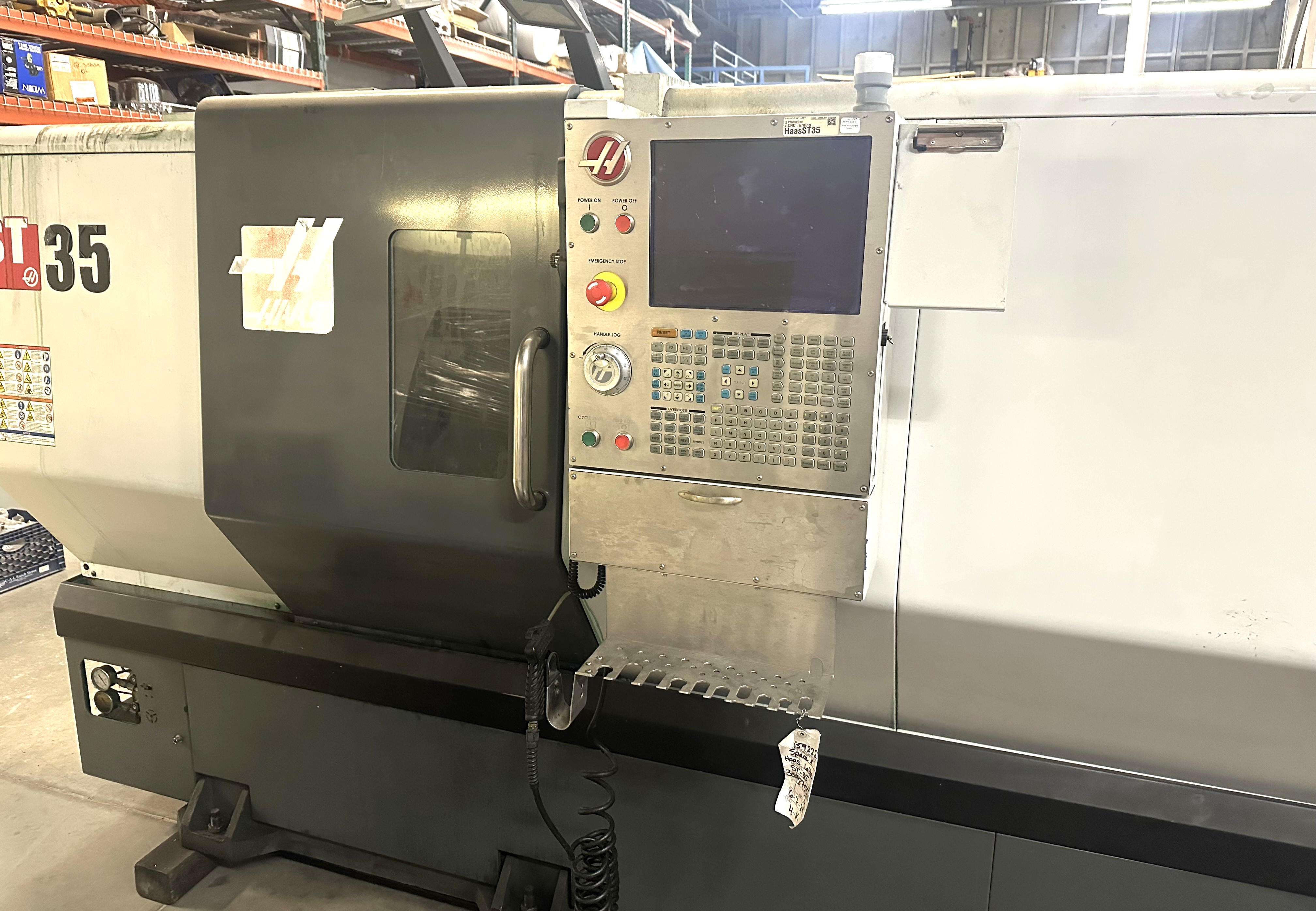 " HAAS ST-35 2-AXIS CNC LATHE TURNING CENTER, S/N 3098755, New 2014