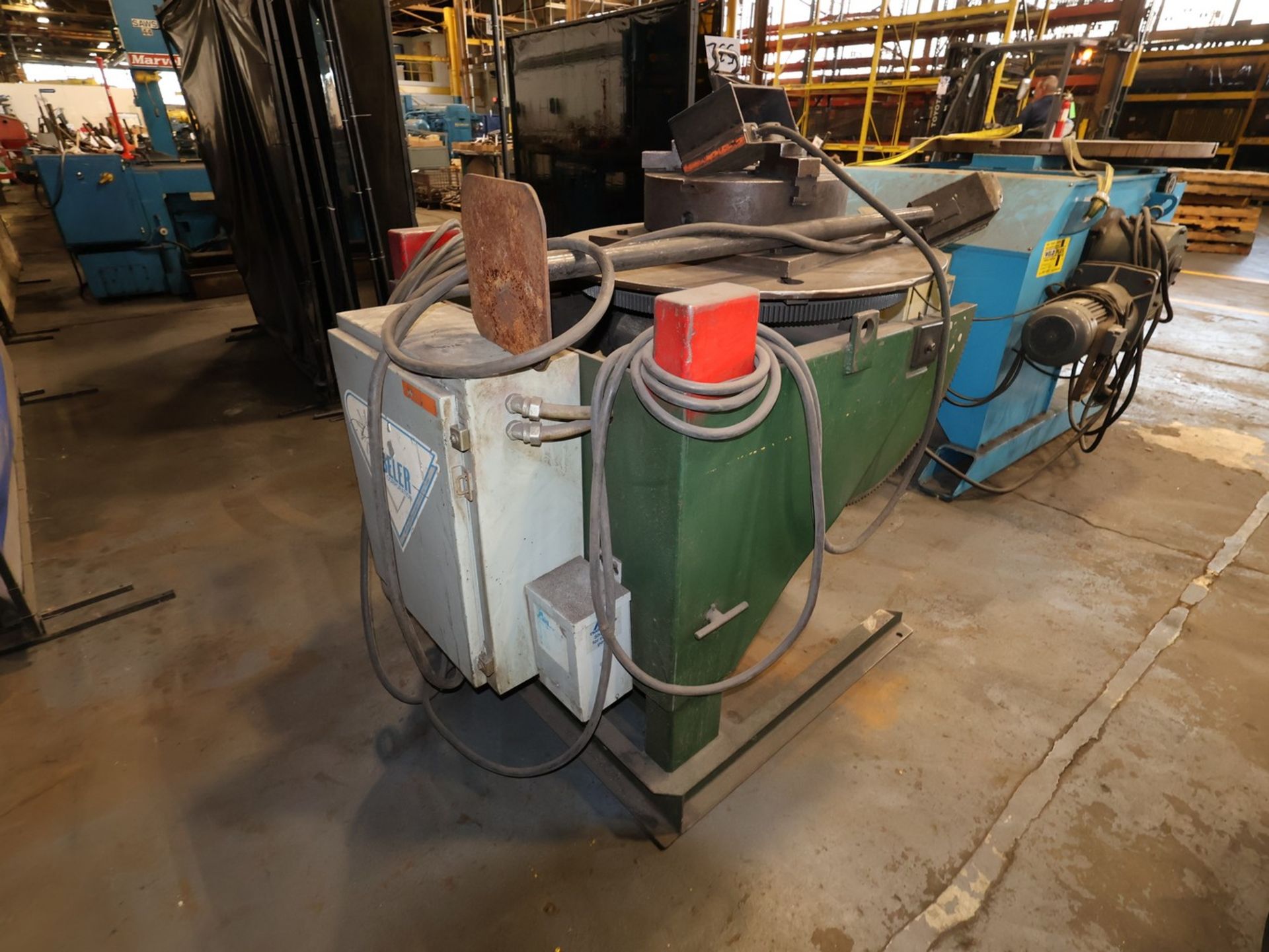 Hebeler Corp. 2500lb. 6' x 6' Welding Positioner, w/ Foot Controls, 36 ...