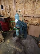 Torch w/ Regulators & Cart (no tank)