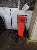 3 Ton Hydraulic Jack, w/ Mechanic Creeper