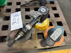 Lot of (3) Pneumatic Orbit Sanders