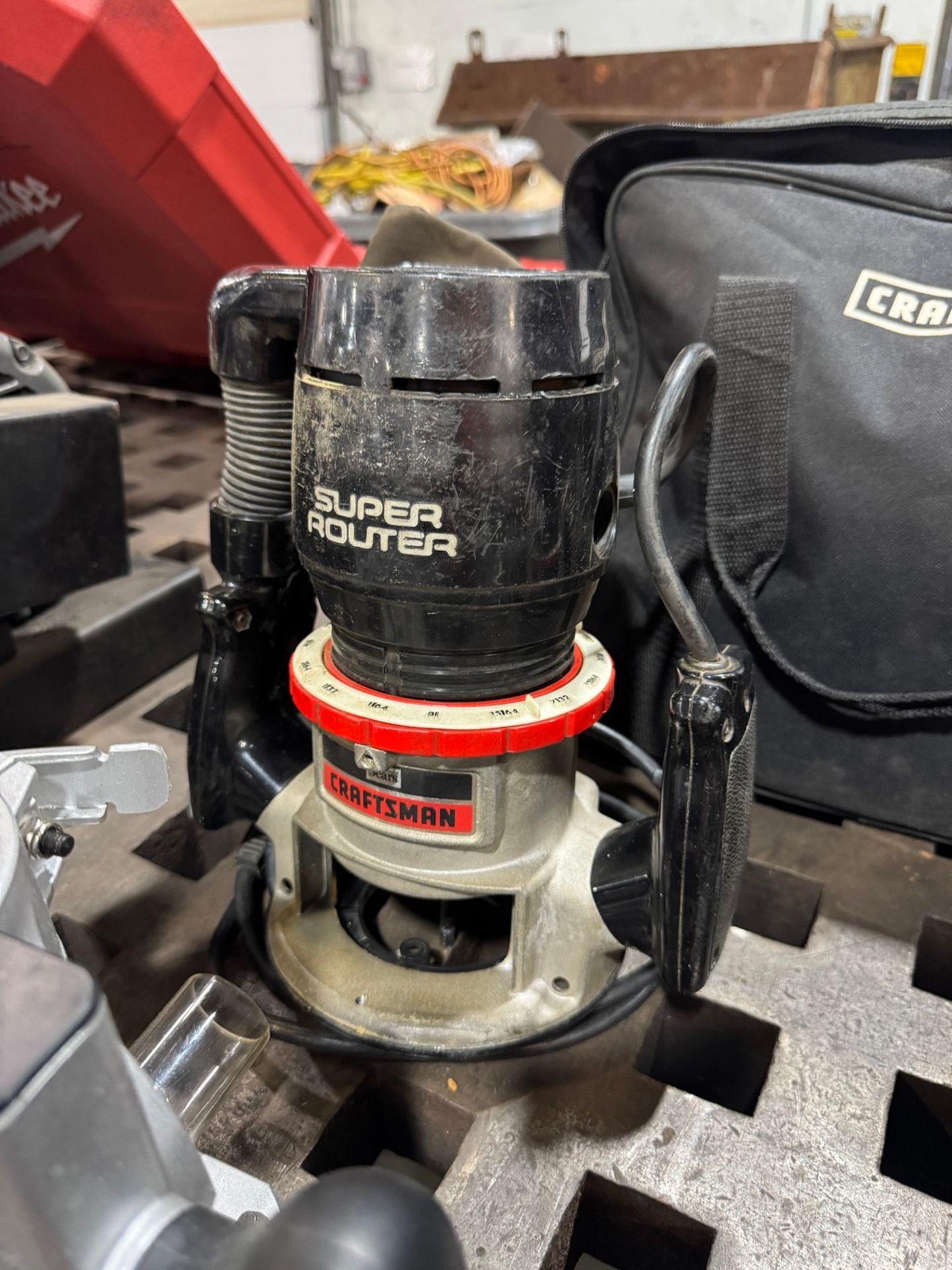 Foreman Router Combo Lot of Assorted Craftsman Routers (1) Craftsman Combo Router with ...