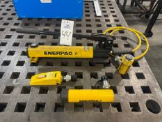 Enerpac Hydraulic Hand Pump and Tool Set