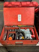 (1) Hilti Corded 1/2" Hammer Drill Model: TE 72, With Case