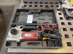 Portable Electric Pipe Threader Includes: (4) Thread Dies; 120V