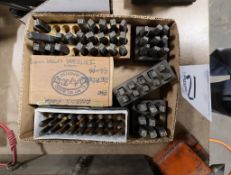 Assorted Letter & Number Stamps